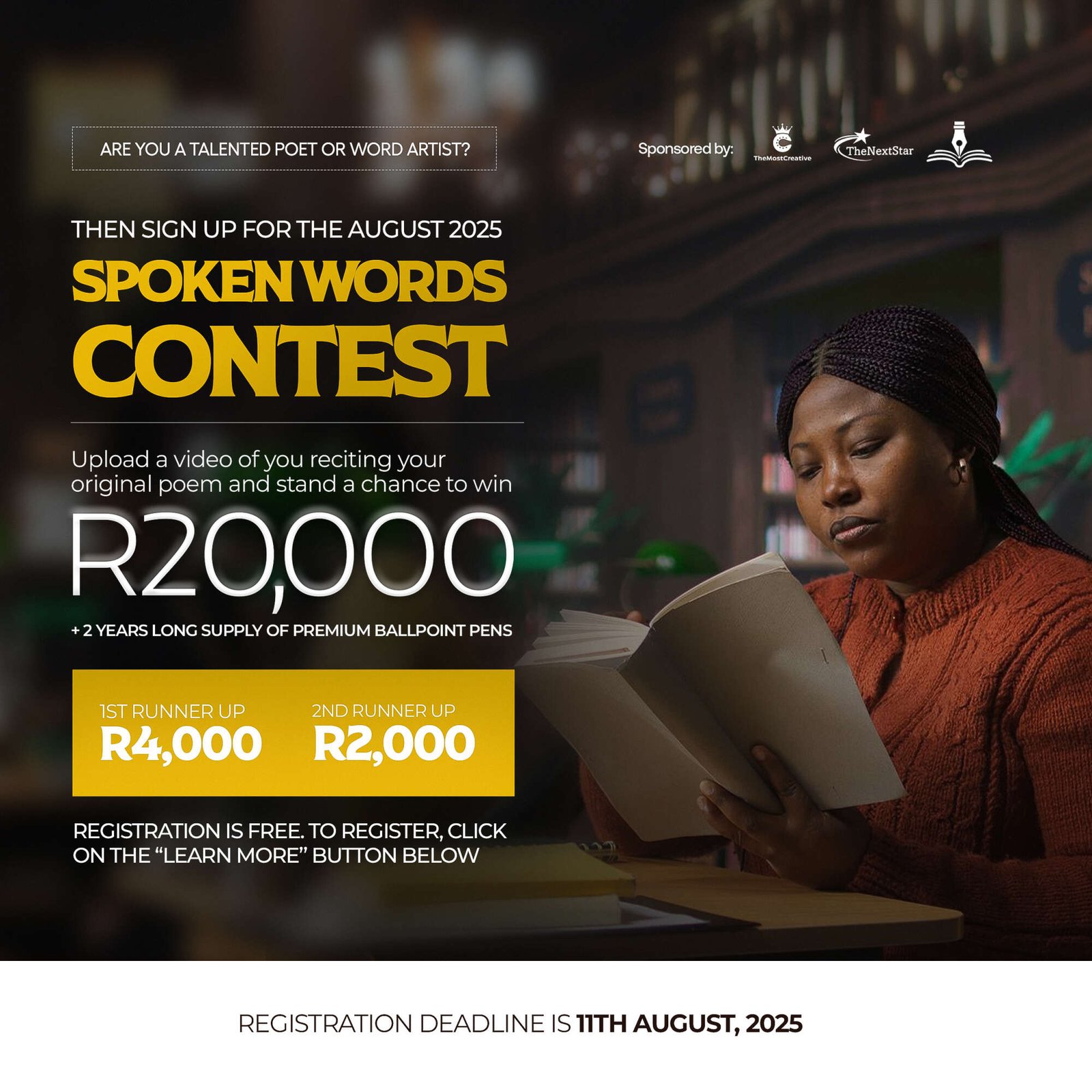 Spoken Word Contest - August 2025 [Completed]