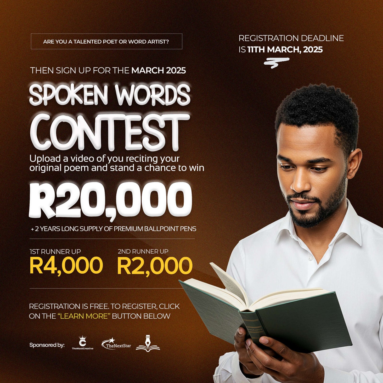 Spoken Word Contest - March 2025 [Completed]